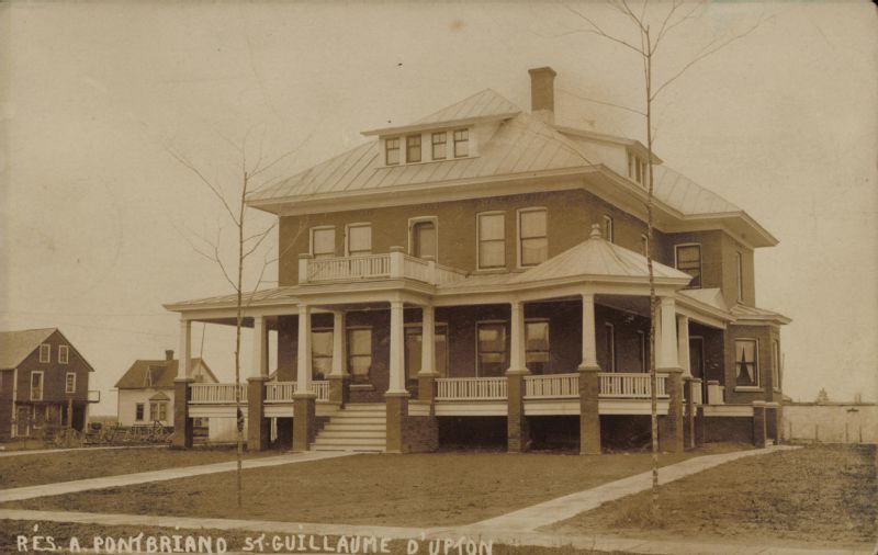 Rés. A. Pontbriand, StGuillaume d'Upton BAnQ numérique