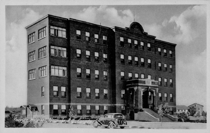 RouynNoranda Rouyn Hôpital Youville. BAnQ numérique