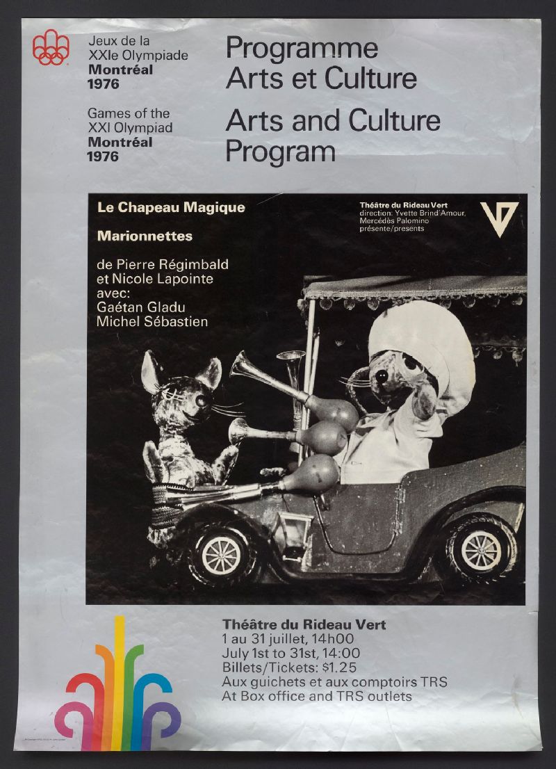 Programme Arts et Culture, Jeux de la XXIe olympiade, Montréal 1976 ... Programme Arts et Culture, Jeux de la XXIe olympiade, Montréal 1976 ...