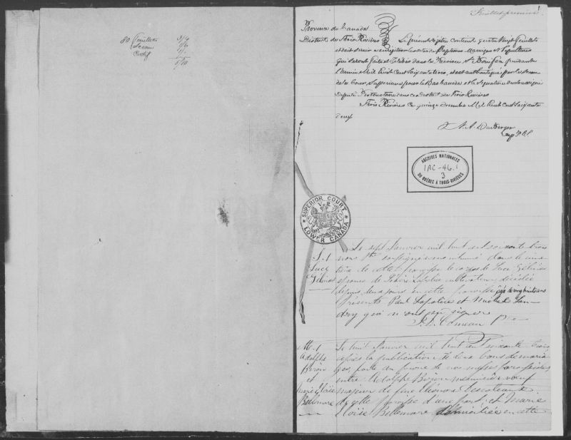 SaintBonifacedeShawinigan BAnQ numérique