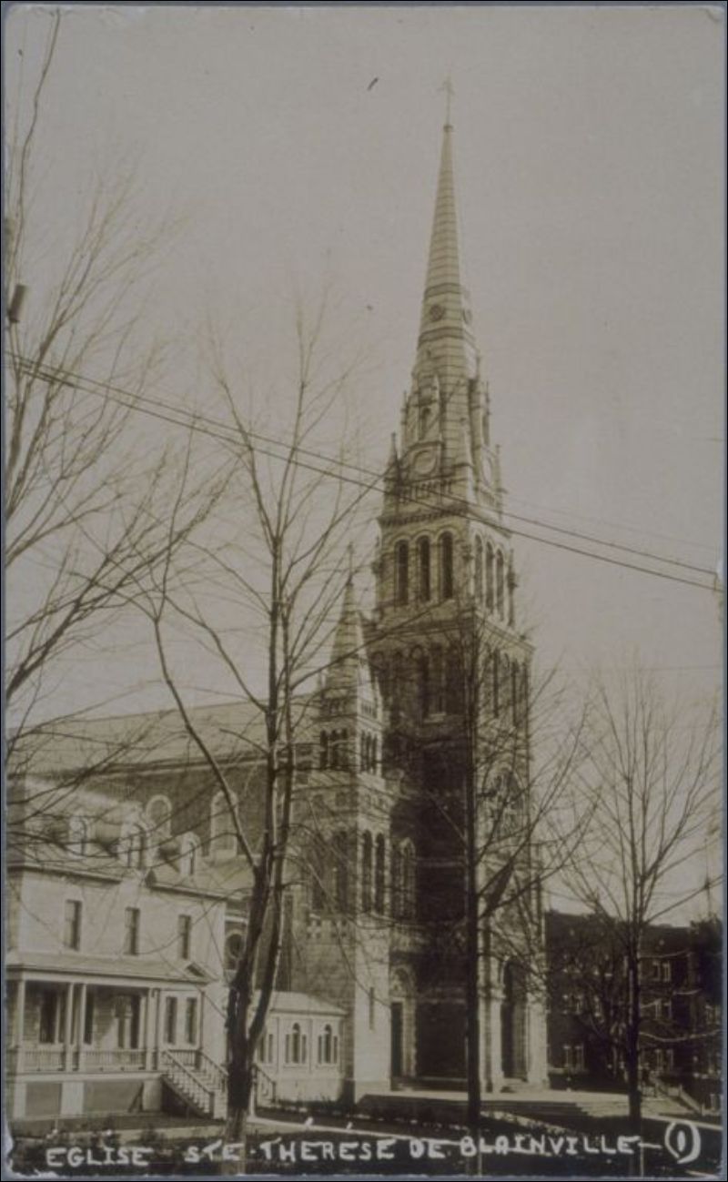 Église SteThérèse de Blainville BAnQ numérique