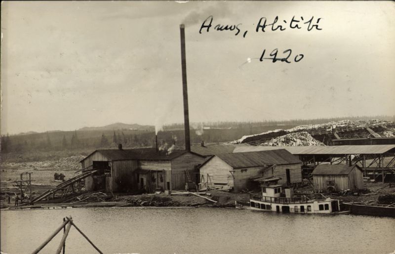 Amos, Abitibi, 1920 BAnQ numérique