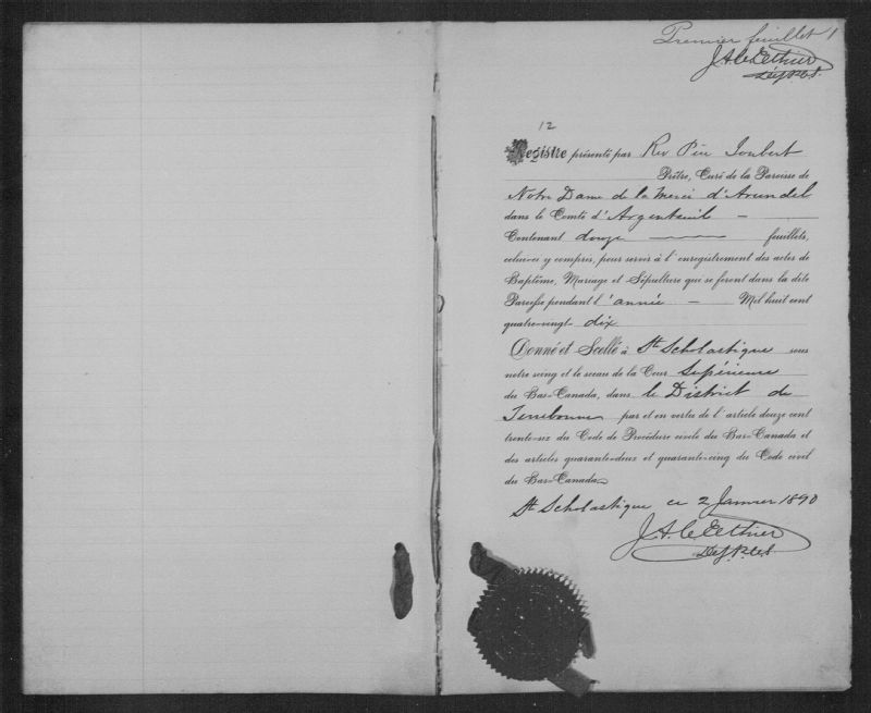 NotreDamedelaMerci BAnQ numérique