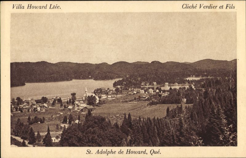 St Adolphe de Howard, Qué. BAnQ numérique