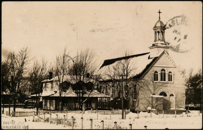 [Église et presbytère, VaudreuilDorion] BAnQ numérique