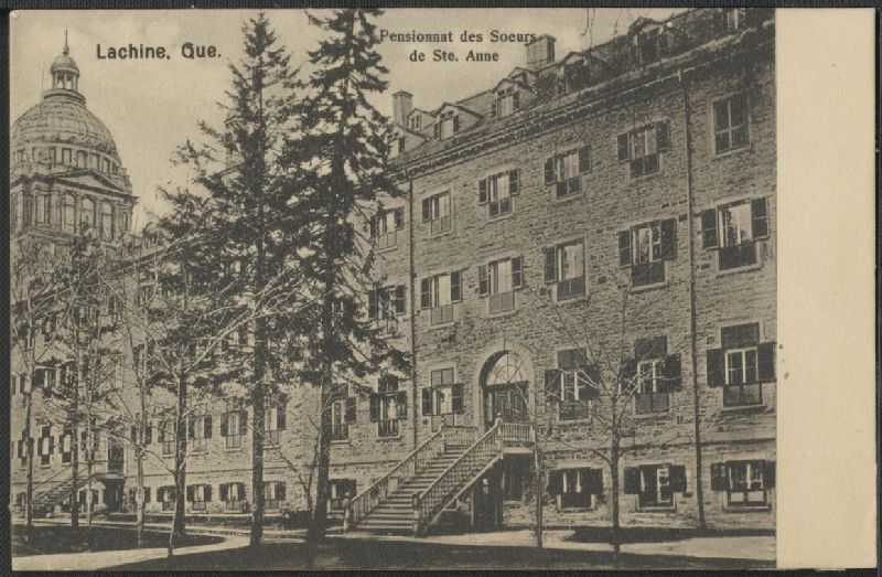 Lachine, Que., Pensionnat des Soeurs de Ste. Anne, Lachine BAnQ numérique