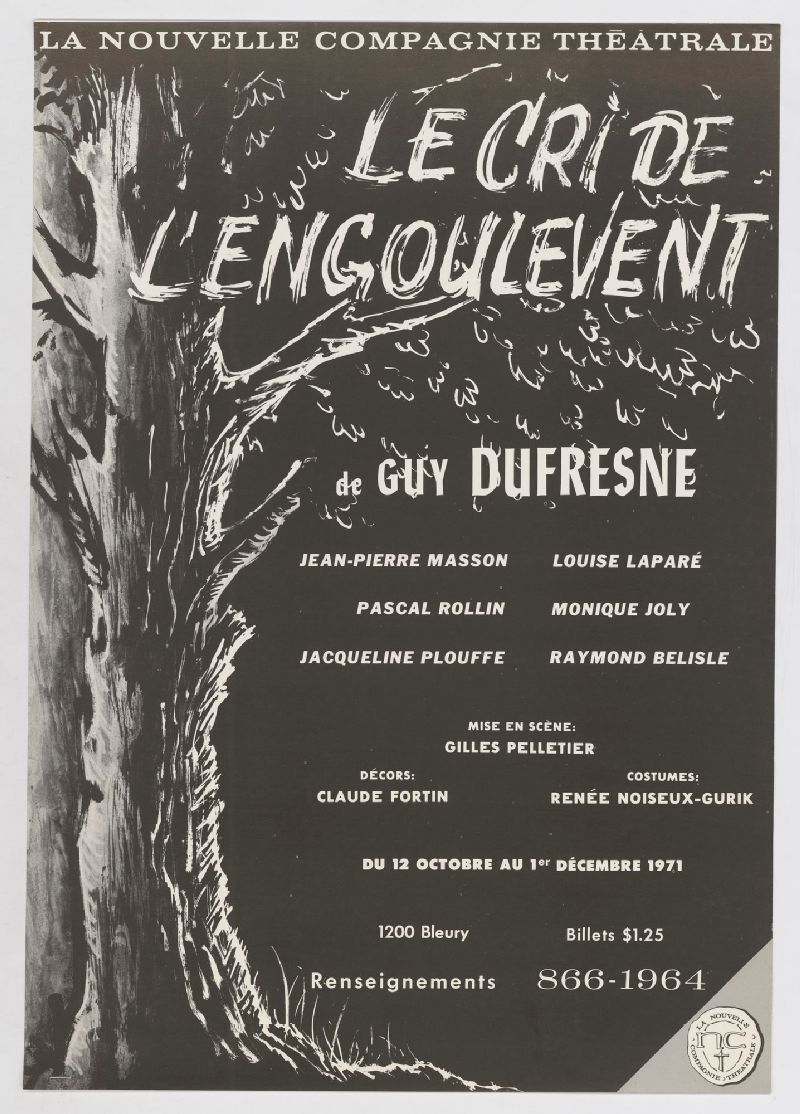 Le cri de l'engoulevent, de Guy Dufresne JeanPierre Masson, Louise Laparé, Pascal Rollin