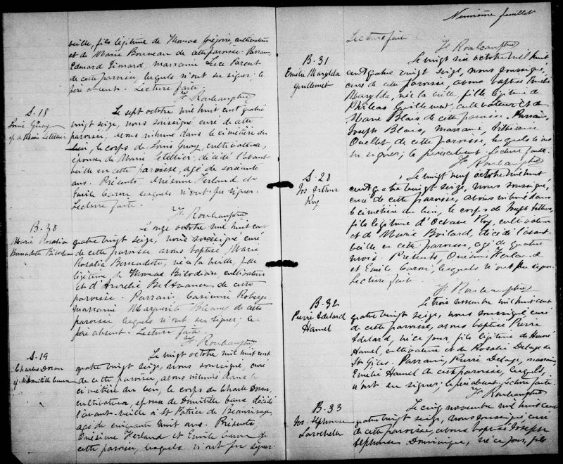 SaintNarcissedeBeaurivage BAnQ numérique