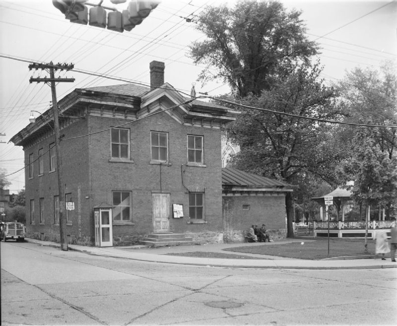Première prison et palais de justice de Drummondville BAnQ numérique