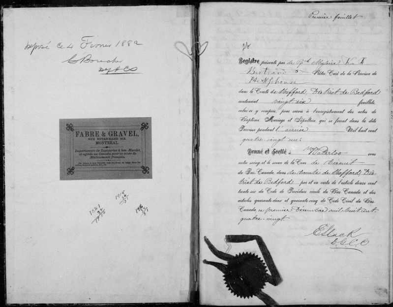 SaintAlphonsedeGranby BAnQ numérique