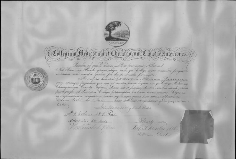 Documents concernant la famille Gauvreau BAnQ numérique