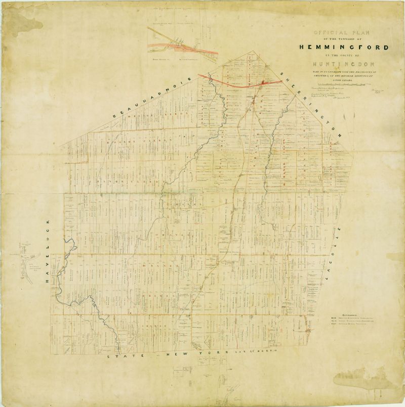 Official Plan of the Township of Hemmingford in the County of