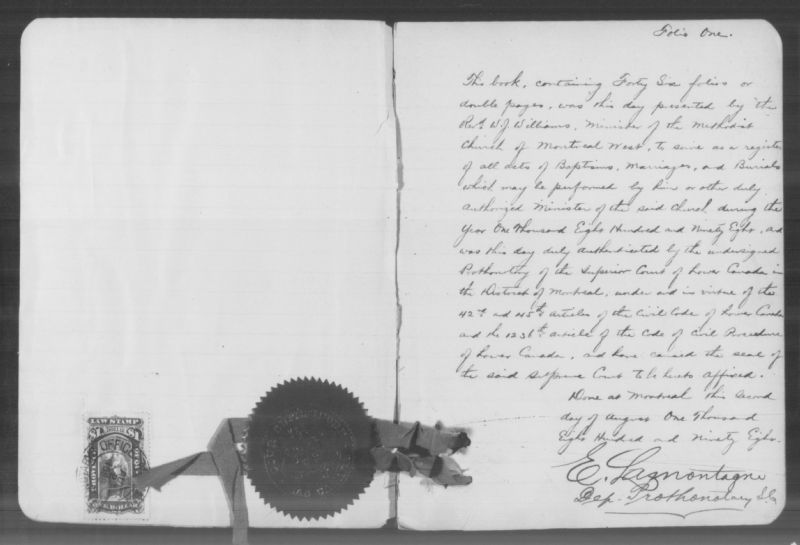 Montreal West Methodist Church BAnQ numérique