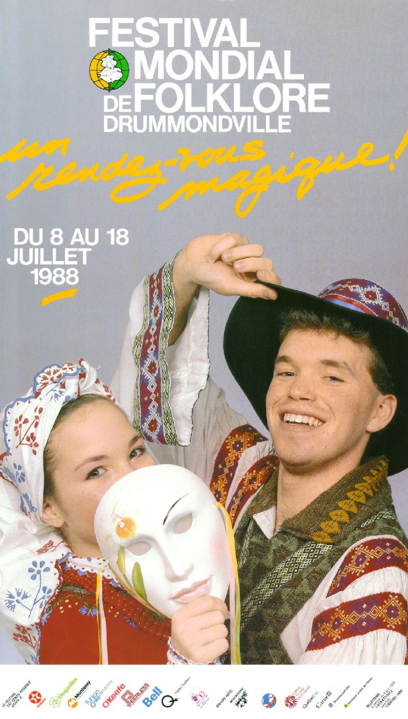 Festival mondial de folklore Drummondville, un rendezvous magique