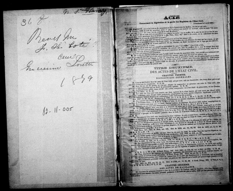 L'AncienneLorette BAnQ numérique