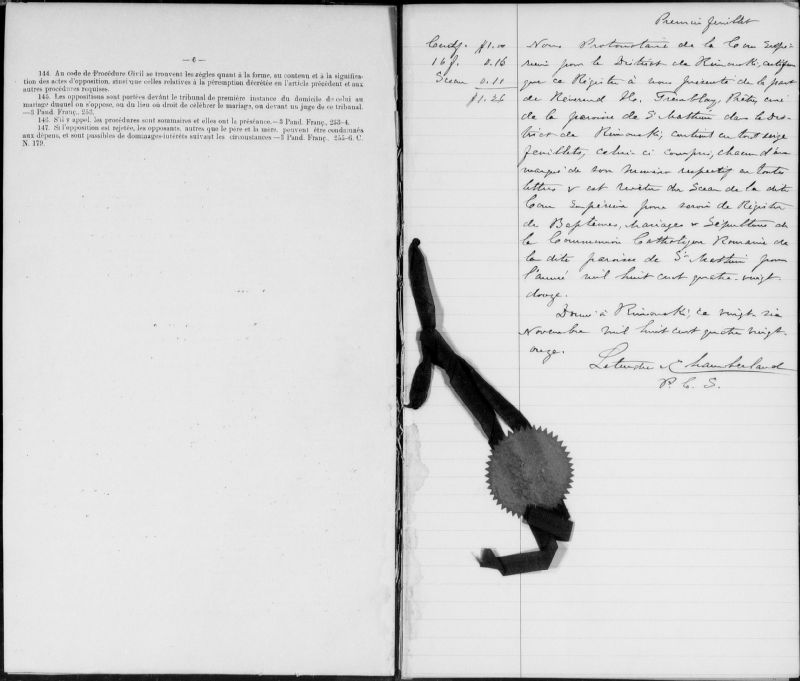 SaintMathieudeRioux BAnQ numérique