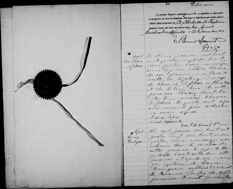 SainteClotildedeHorton BAnQ numérique