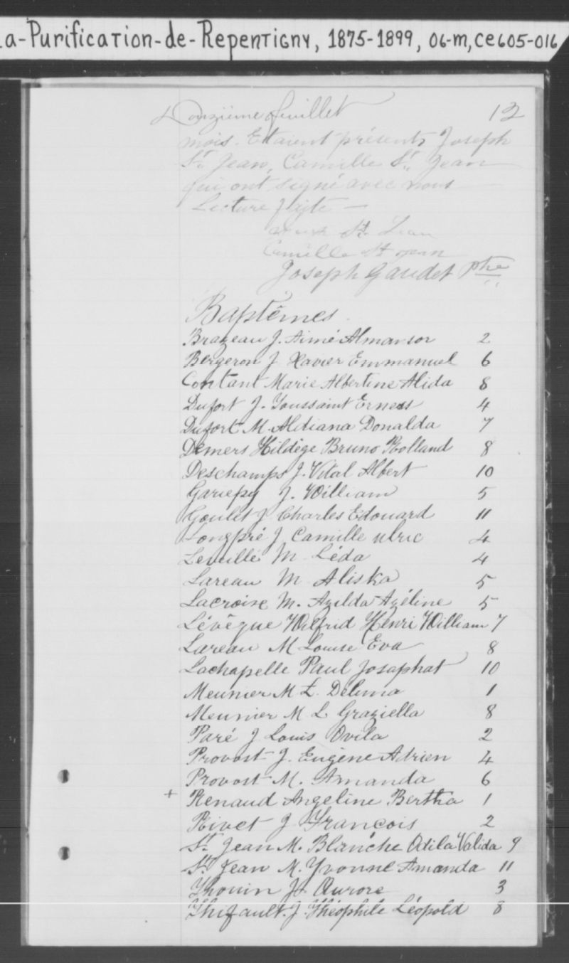 La PurificationdeRepentigny BAnQ numérique