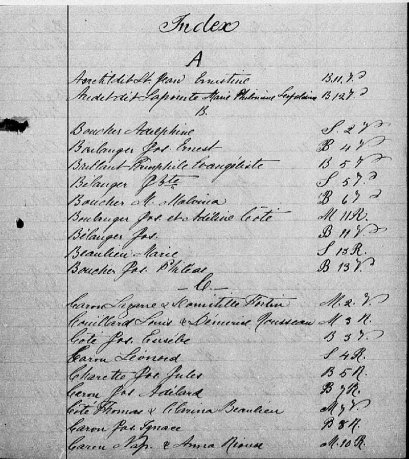 SaintMathieudeRioux BAnQ numérique