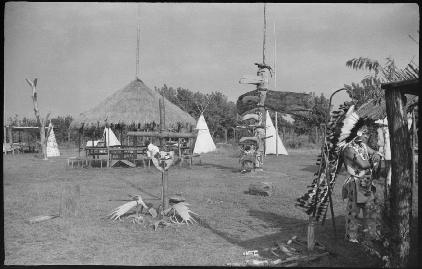 Indian Reservation. Indian Reservation - Caughnawaga