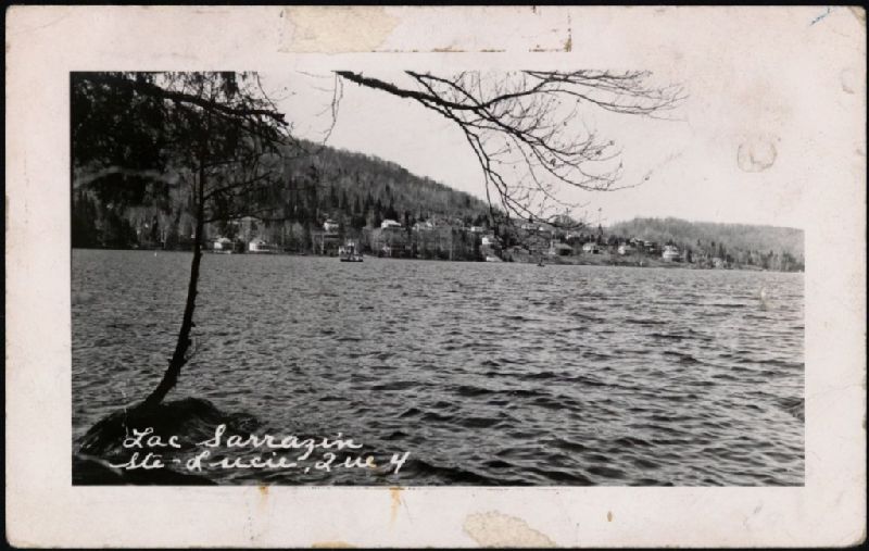 Lac Sarrazin, SteLucie, Qué, 4 BAnQ numérique