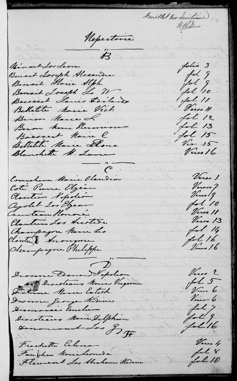 SaintZéphirindeCourval BAnQ numérique