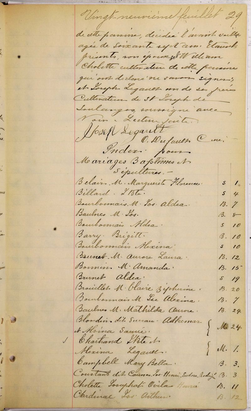 SainteJustinedeNewton BAnQ numérique