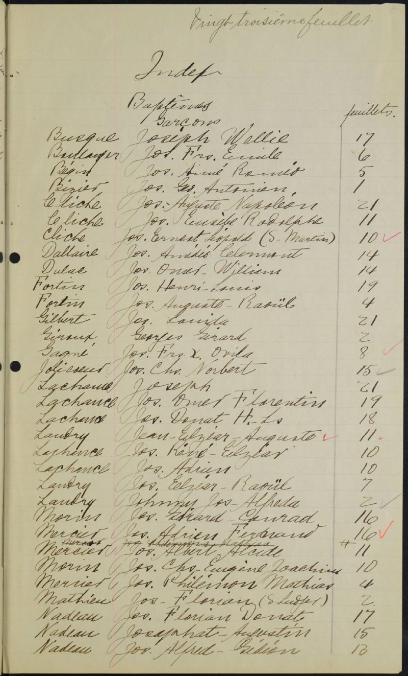 SaintGédéondeBeauce BAnQ numérique