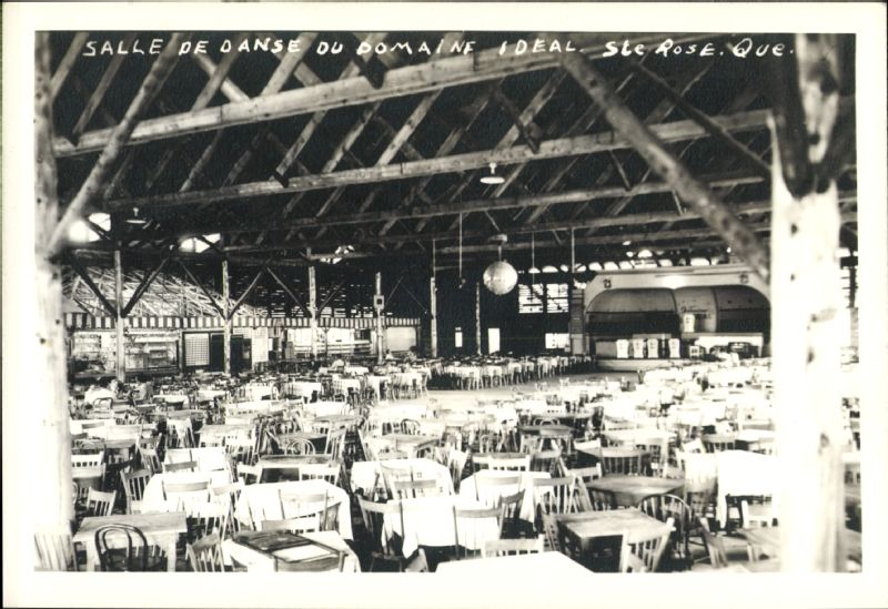 Salle de danse du Domaine Idéal, SteRose, Que. BAnQ numérique