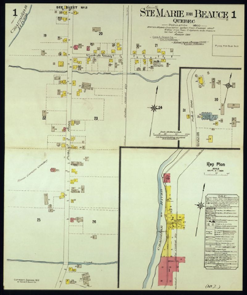 Ste Marie de Beauce, Quebec BAnQ numérique