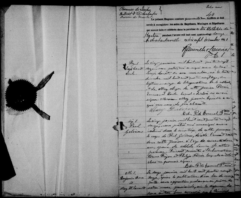 SainteClotildedeHorton BAnQ numérique