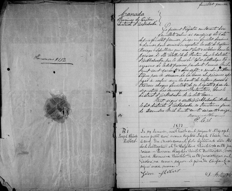 SainteClotildedeHorton BAnQ numérique