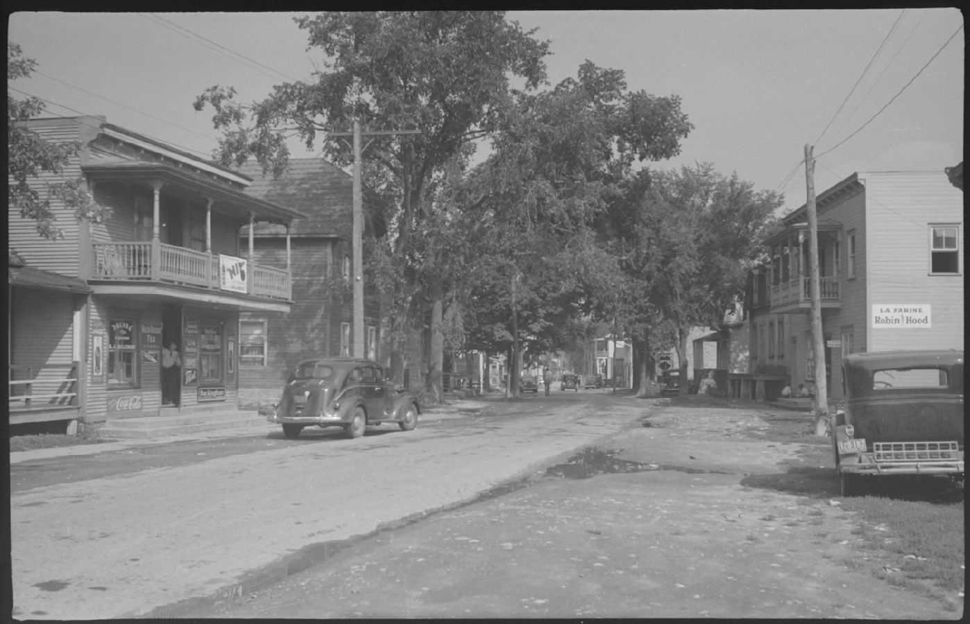 Indian Reservation. Main Street. Caughnawaga