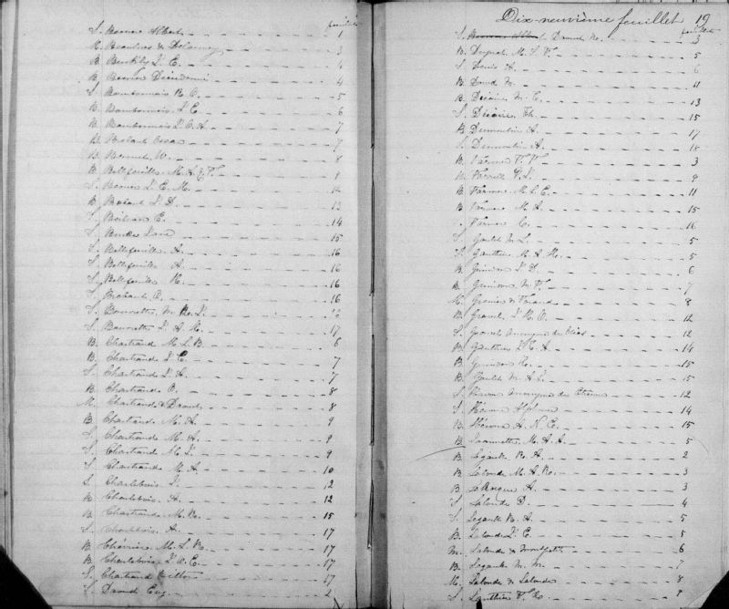 SainteMarthe BAnQ numérique