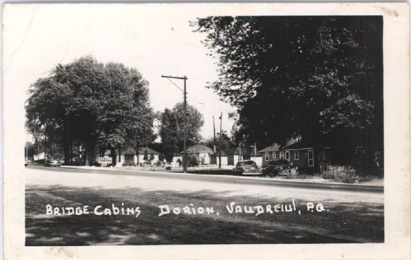 Bridge Cabins, Dorion, Vaudreuil, P.Q. BAnQ numérique