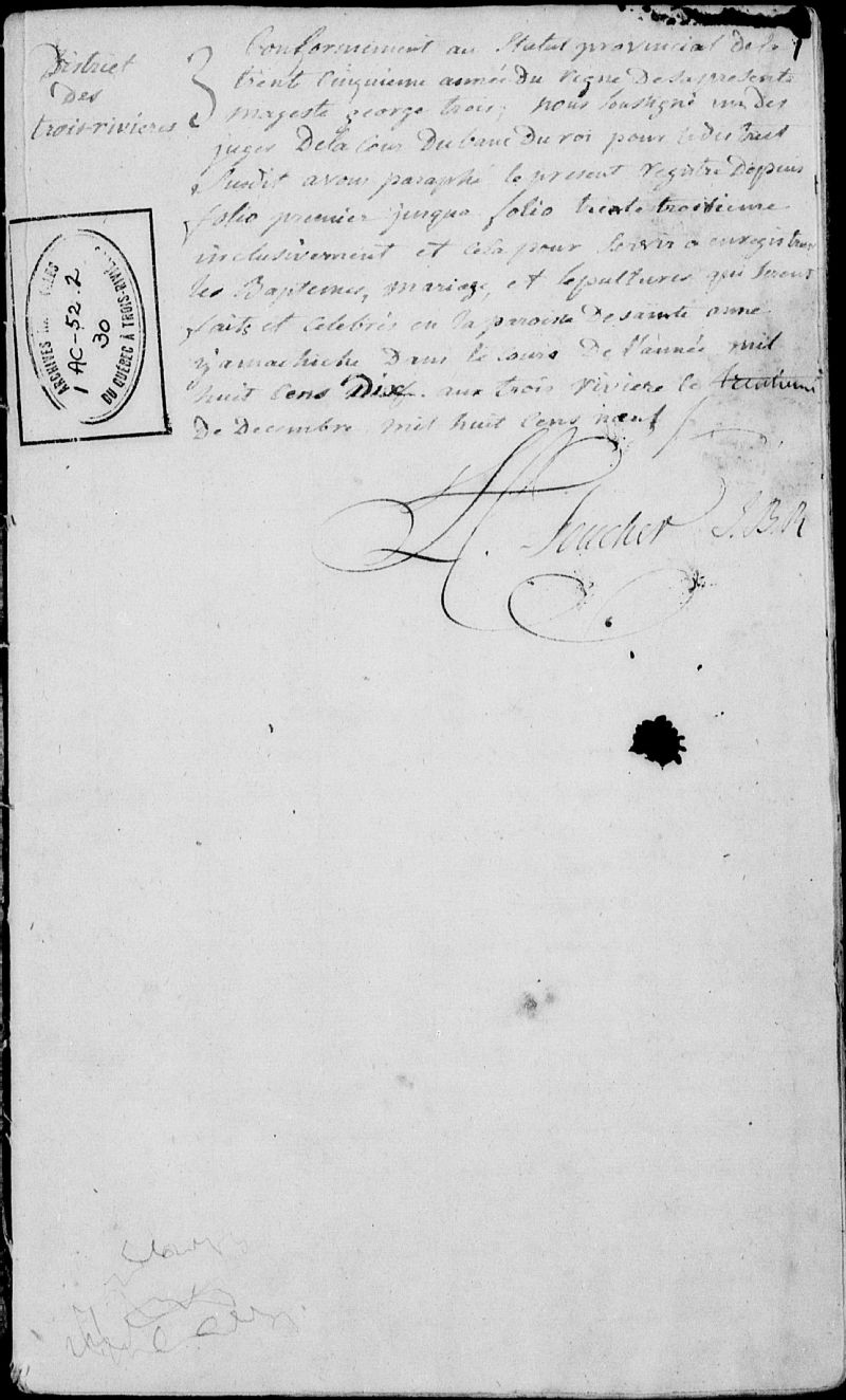 SainteAnned'Yamachiche BAnQ numérique