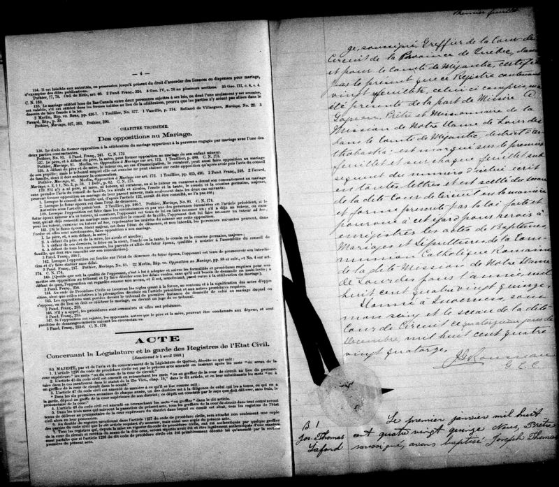 NotreDamedeLourdes BAnQ numérique