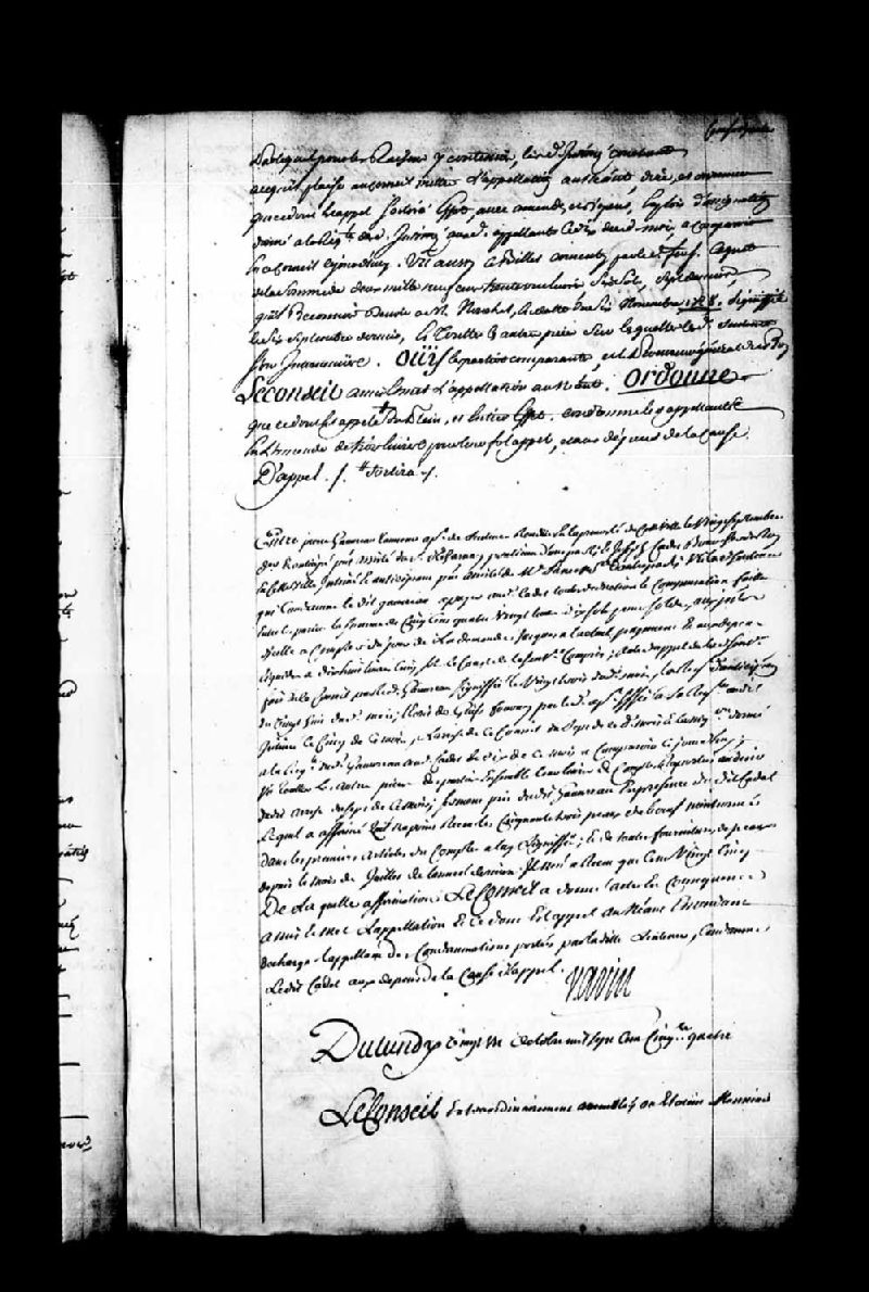 Appel mis à néant dans la cause entre Pierre Gauvreau, tanneur et