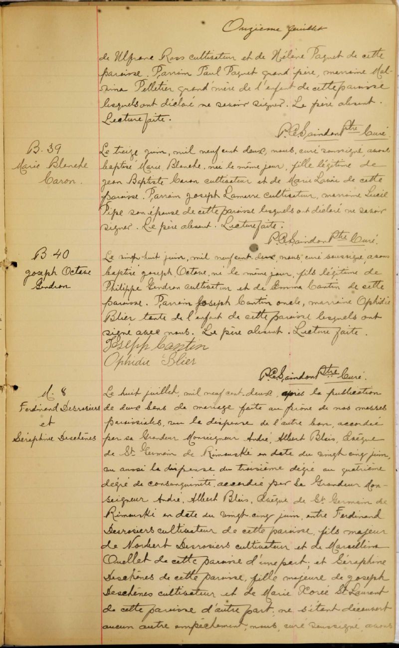 SaintUlricdeMatane BAnQ numérique