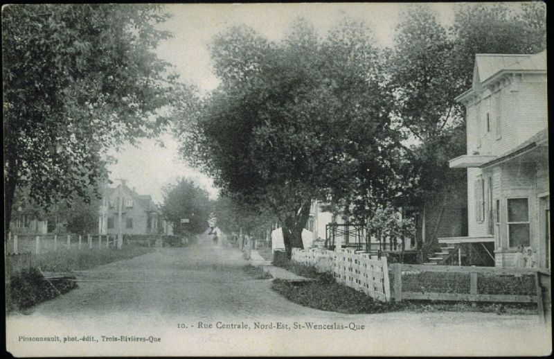 Rue Centrale, NordEst, StWenceslasQue BAnQ numérique