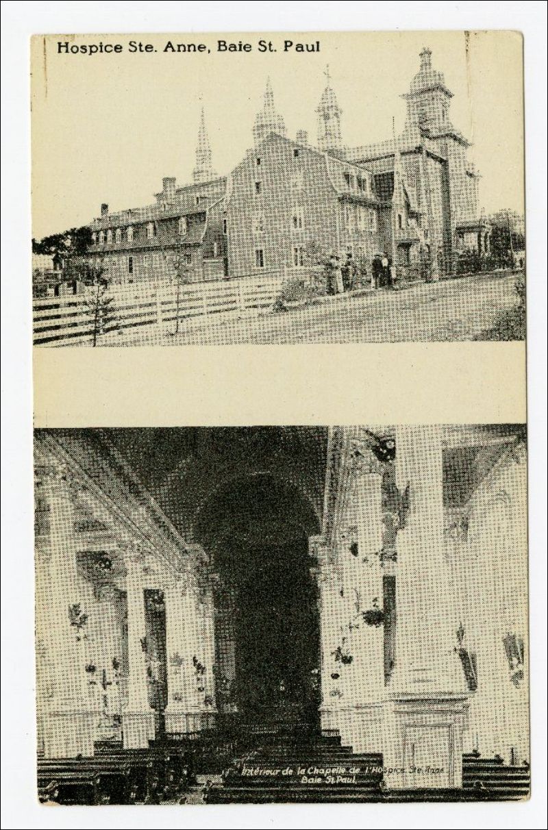 Hospice Ste. Anne, Baie St. Paul Intérieur de la Chapelle de l'Hospice