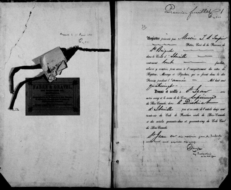 SainteBrigided'Iberville BAnQ numérique