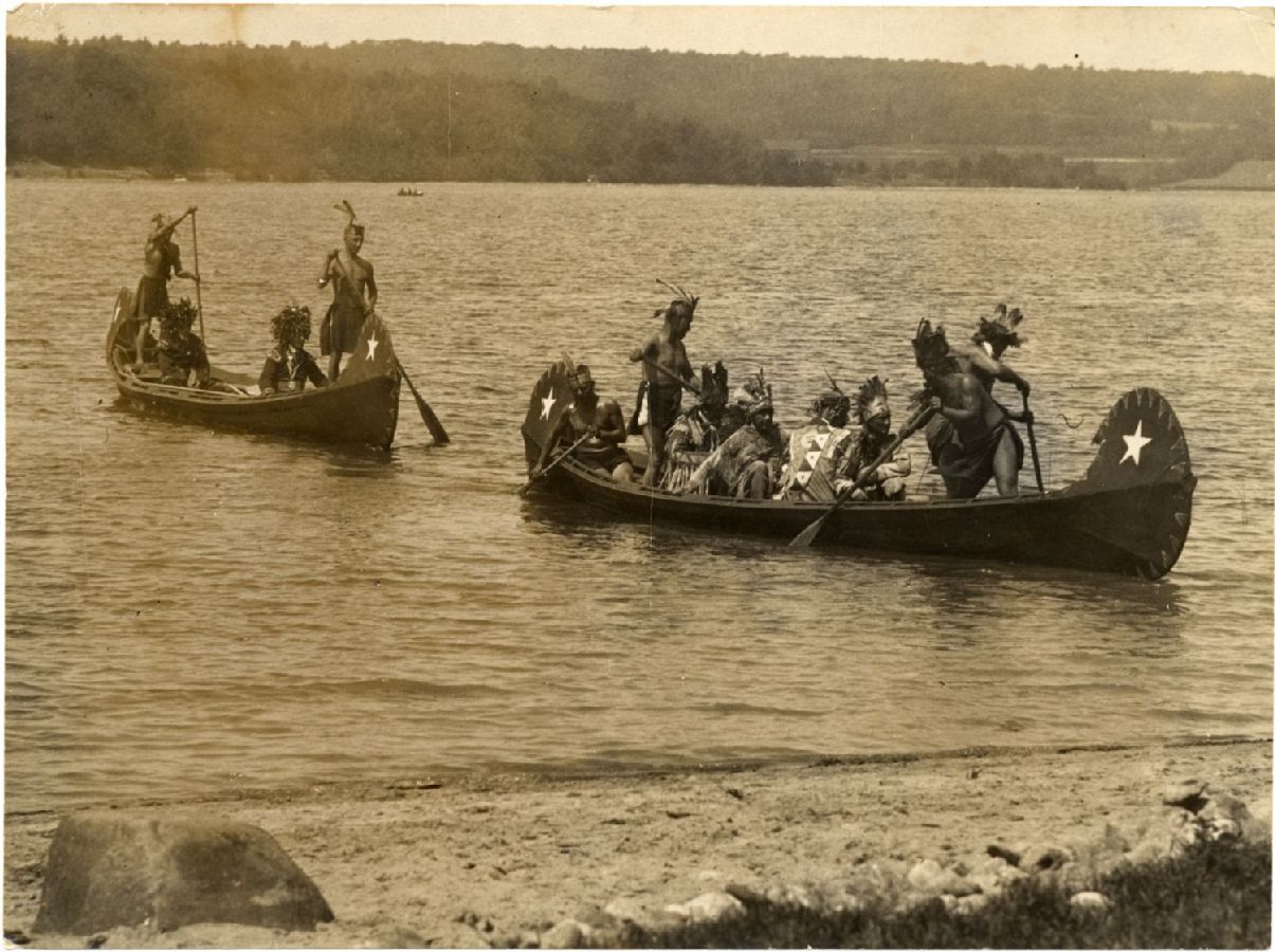 Réconciliation suprême des chefs Hurons et Iroquois