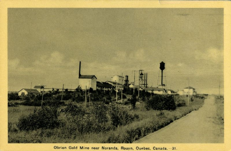 O[']brien Gold Mine near Noranda, Rouyn, Quebec, Canada, 31 BAnQ numérique