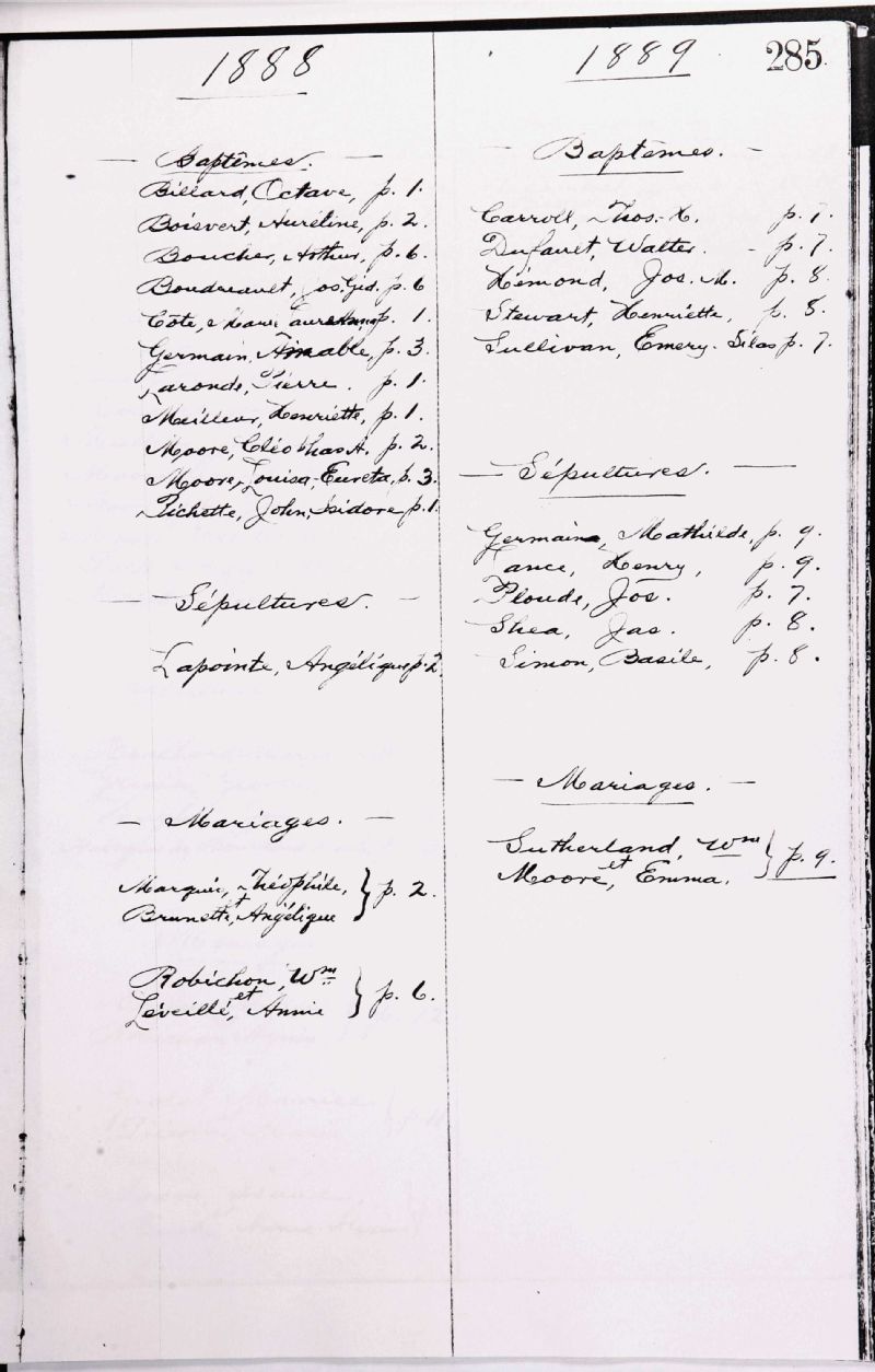 Mission catholique SainteAnne de RapidesdesJoachims BAnQ numérique