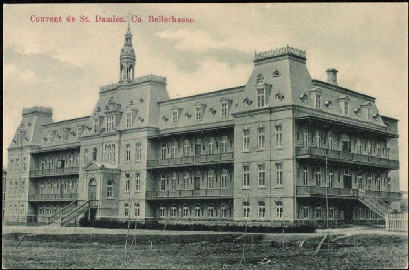 Couvent de St. Damien, Co. Bellechasse BAnQ numérique