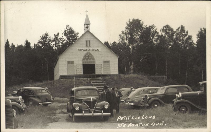 Petit Lac Long, Ste Agathe Qué. BAnQ numérique