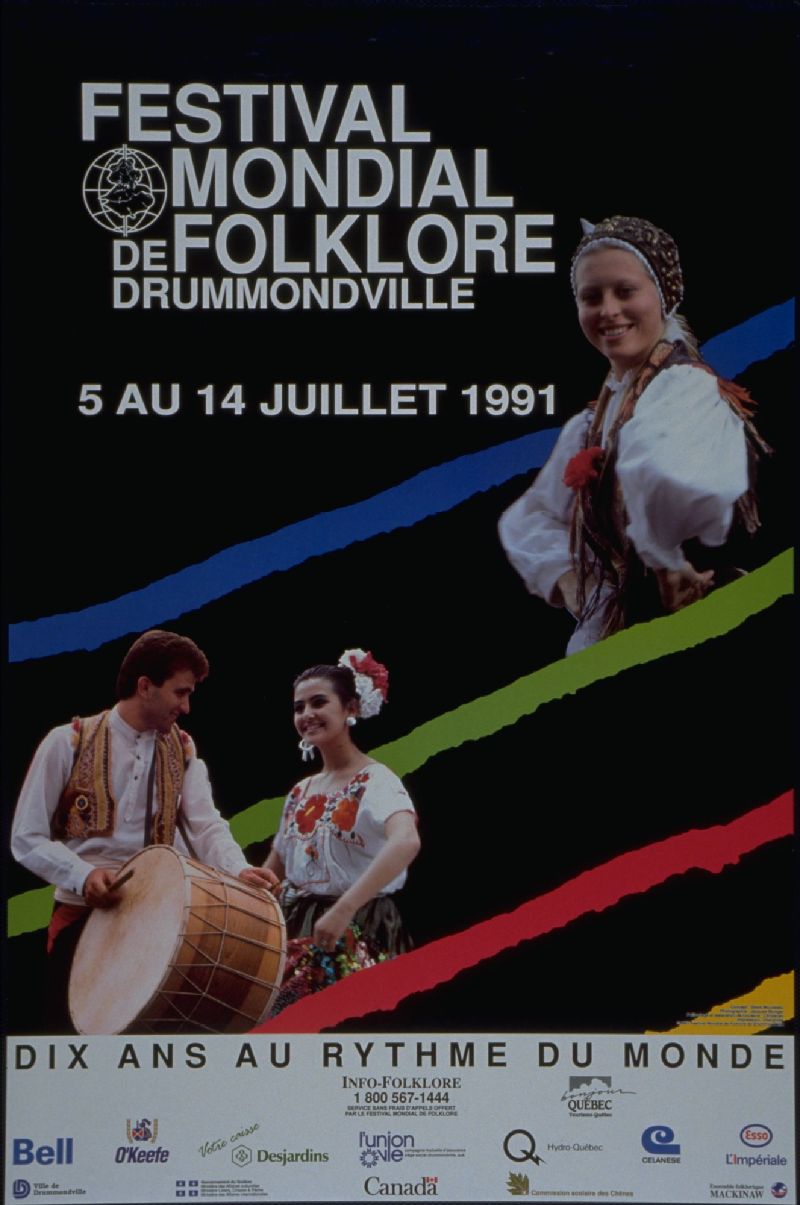 Festival mondial de folklore Drummondville... BAnQ numérique