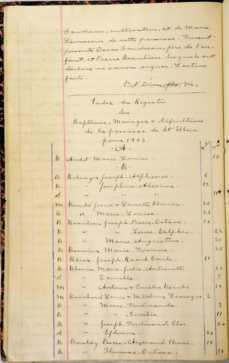 SaintUlricdeMatane BAnQ numérique