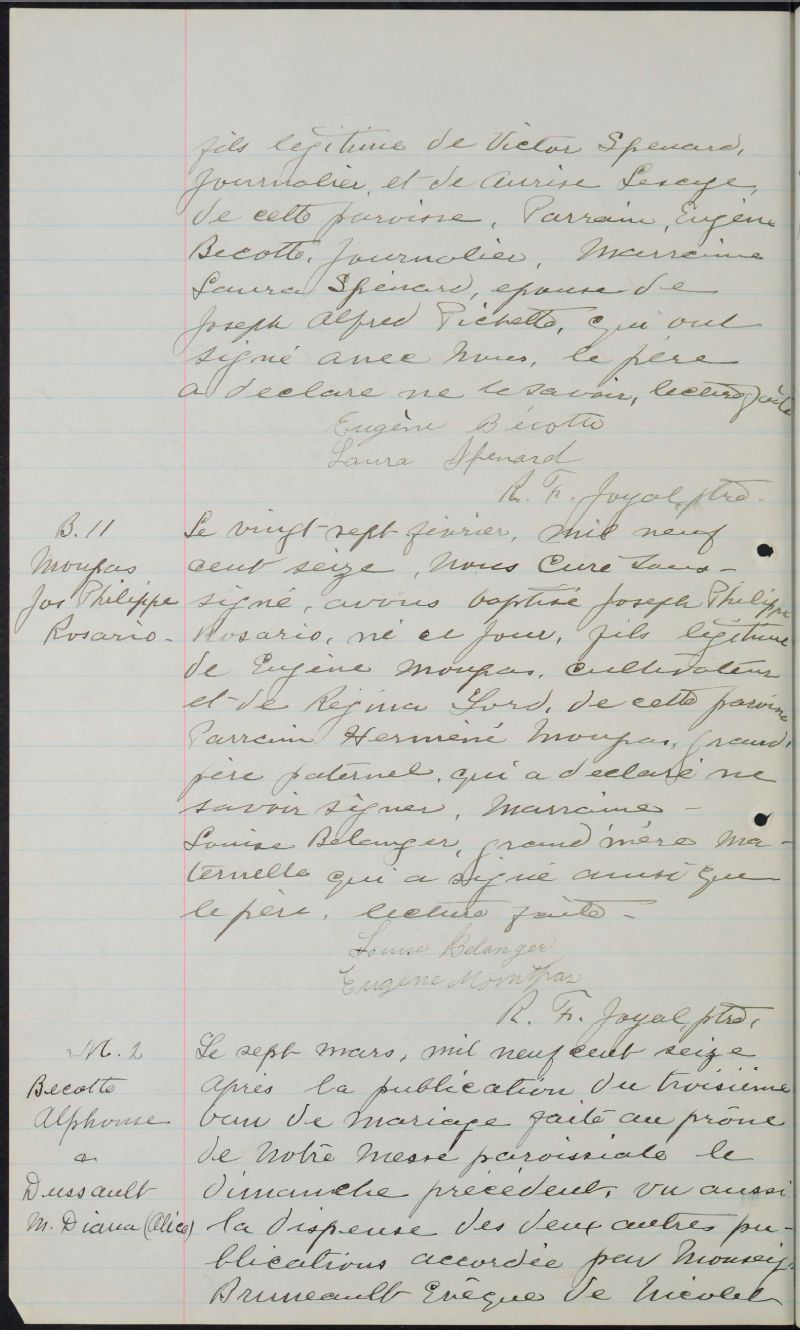 SainteSophiedeLévrard BAnQ numérique